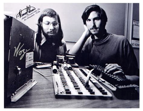 Steve Wozniak And Steve Jobs And Ronald Wayne