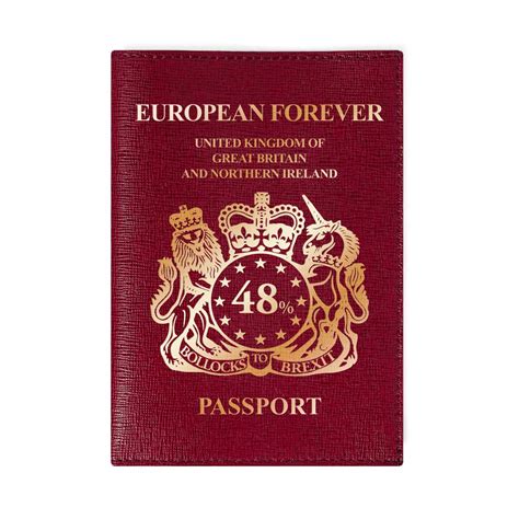 European Forever passport cover - FREE P&P