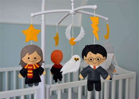 the cozy birdhouse: a harry potter crib mobile