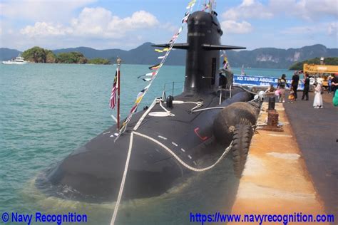 World Defence News: LIMA 2023: Malaysia's Navy displays Scorpene class submarine KD Tunku Abdul ...