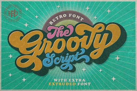 Groovy Fonts • 30 Typefaces for Hippies • Little Gold Pixel