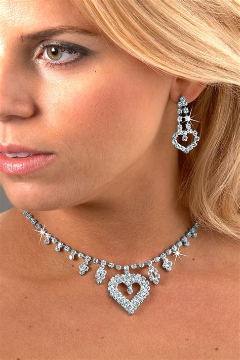 Rhinestone Jewelry Necklace Sets - Wholesale