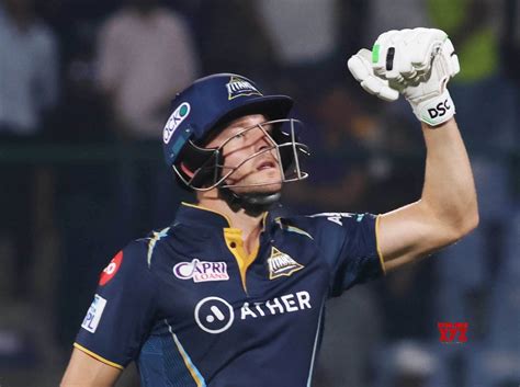 New Delhi: GT batter David Miller celebrates after winning the IPL 2023 match #Gallery - Social ...