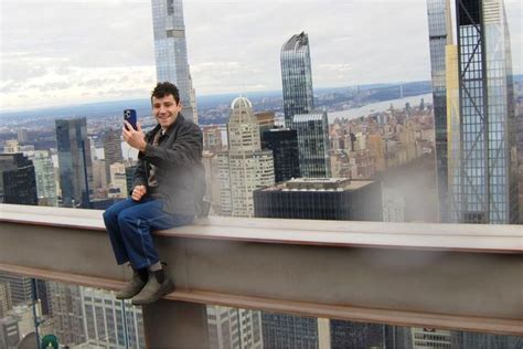 I Spent My Morning on the Beam at Rockefeller Center