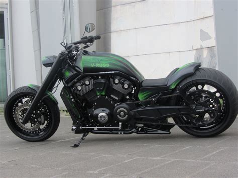 Umgebautes Motorrad Harley-Davidson V-Rod Night Rod VRSCD von X-TREM Lotter Harley Import ...