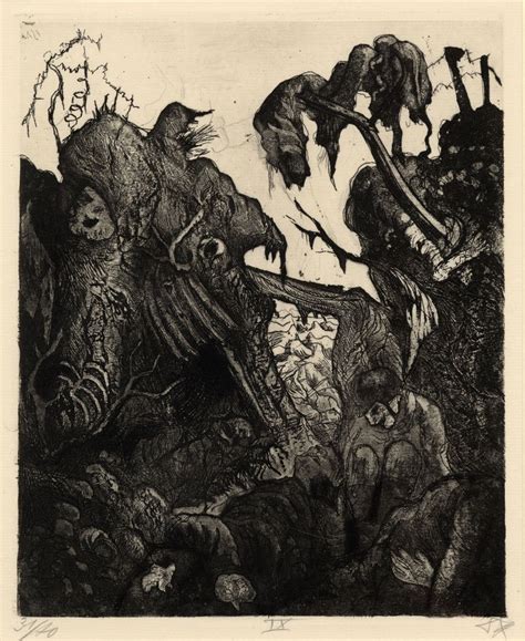 Art of the apocalypse: Otto Dix's hellish first world war visions – in pictures | War art, Art ...