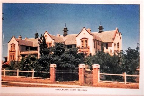 Goulburn High School, Goldsmith Street, Goulburn, NSW. Date unknown. | Australia history ...