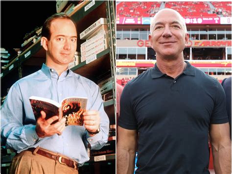 Cómo Jeff Bezos pasó de estar escuálido a musculoso