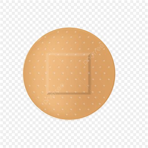 Band Aid Vector Art PNG, Round Band Aid, Round, Hospital, Medical PNG Image For Free Download