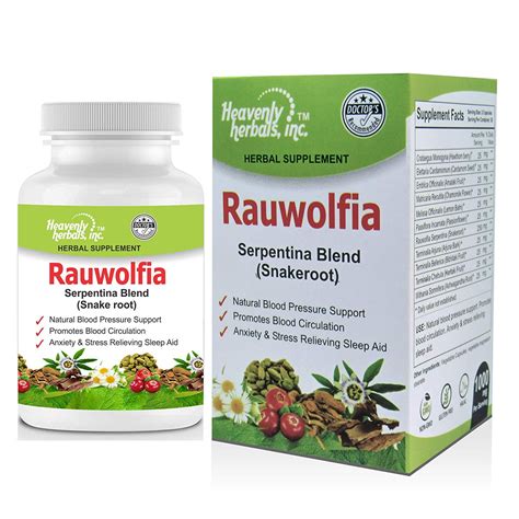 Our premium Rauwolfia Capsules are made from an extract of Rauvolfia serpentina – also known as ...