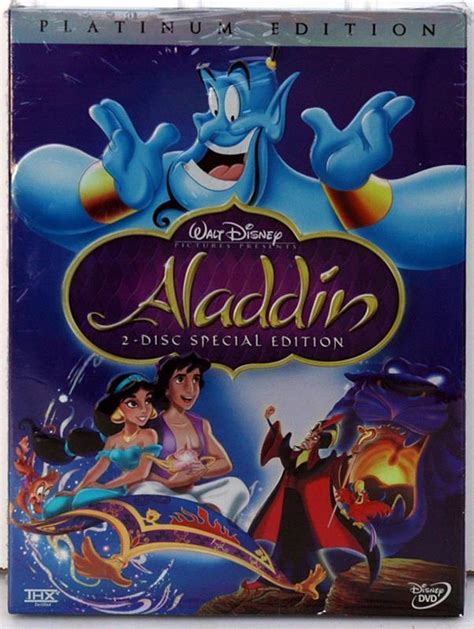 Aladdin (DVD, 2004, 2-Disc Set, Special Platinum Edition) -New Sealed Disney - DVD, HD DVD & Blu-ray