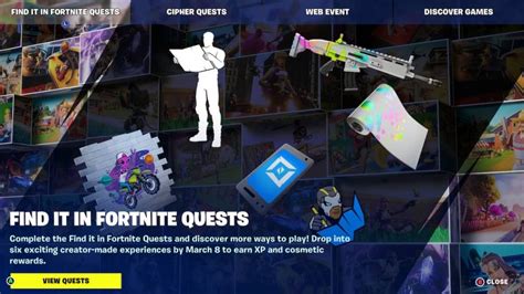 All Find It in Fortnite Quests & Rewards - Pro Game Guides