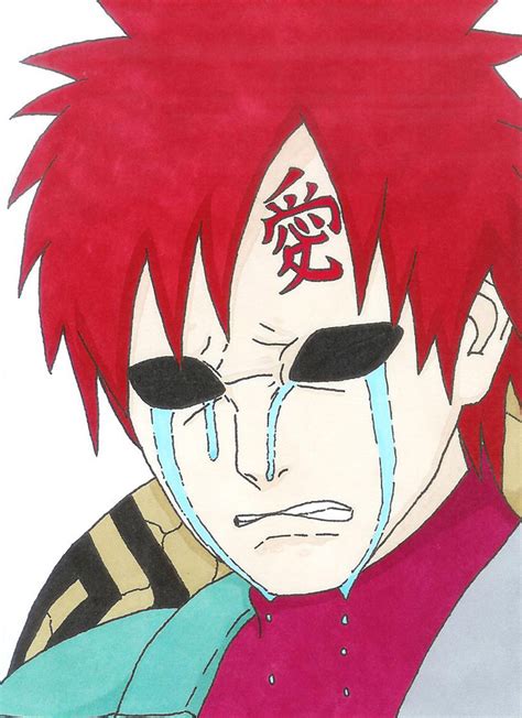 Naruto - Gaara crying by epicchaos450 on DeviantArt