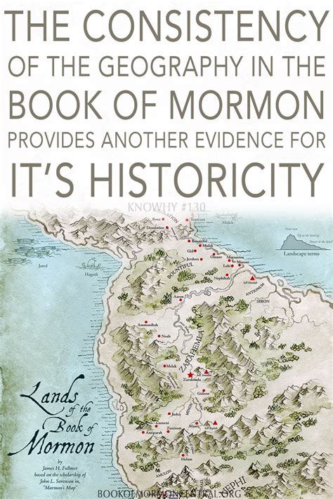 The Book of Mormon’s consistent geography is a powerful witness to its sophistication and ...