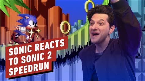 Sonic the Hedgehog's Ben Schwartz Reacts to Sonic 2 Speedrun | Sonic ...