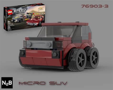 Micro SUV - Lego 76903 alternate build 3 instructions