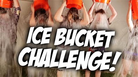 ALS Ice Bucket Challenge - Game Grumps www.alsa.org | Ice bucket challenge, Ice bucket ...