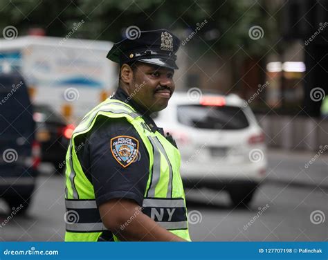 Police officers in NYC editorial stock photo. Image of emergency ...