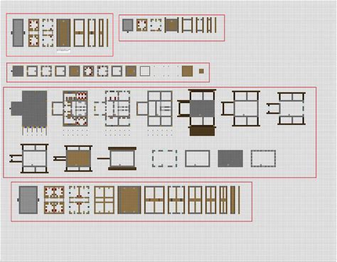 more generic buildings WiP | Minecraft blueprints, Minecraft, Minecraft ...