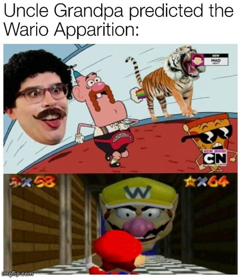 Image tagged in memes,super mario 64,uncle grandpa,wario apparition,dank memes - Imgflip