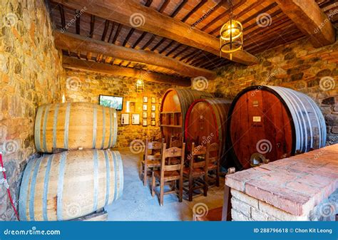 Interior View of the Castello Di Amorosa Winery Editorial Stock Photo - Image of building ...