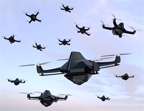 Ces drones sont capables de chasser en essaim