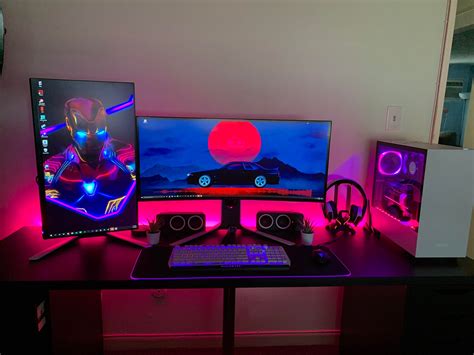 Perfect 2 Monitor Gaming Setup Ideas With Cozy Design | Blog Name