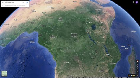 Africa Satellite Map