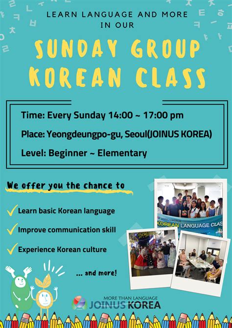 JK Open Korean Language class on Every Sunday (online & offline) (for ...