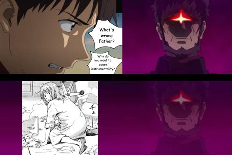 In the style of that JoJo Part 6 meme... : r/evangelionmemes