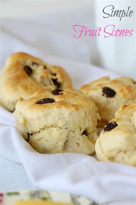 simple scones self raising flour