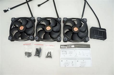 Thermaltake Riing LED RGB Fans Review | ThinkComputers.org