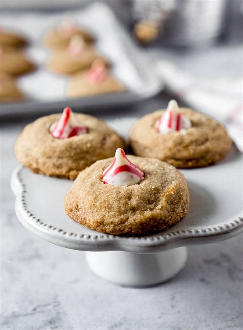 Candy Cane Hershey Kiss Cookies: The Best Holiday Cookies! - JZ Eats