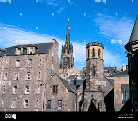 Old Town. Edinburgh. Scotland Stock Photo - Alamy