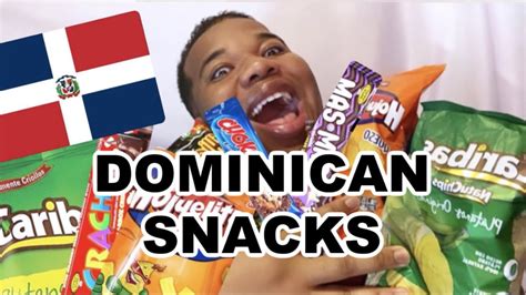 TRYING DOMINICAN SNACKS | TRYING SNACKS FROM THE DOMINICAN REPUBLIC | PARIS DUNN - YouTube