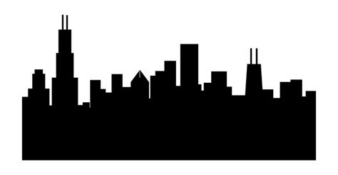 chicago skyline outline clipart 10 free Cliparts | Download images on Clipground 2023