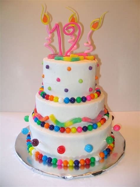 Candy Cake #12 — Children's Birthday Cakes | Cool birthday cakes, New ...