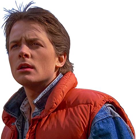 Back to the Future 1985 Marty McFly PNG. by ENT2PRI9SE on DeviantArt