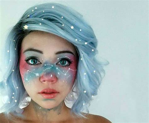 Maquiagem de Halloween: tutoriais e inspirações lindas! | Galaxy makeup ...