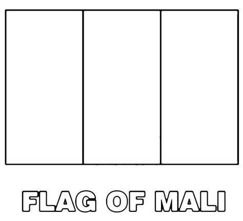 The National Flag of Mali coloring page - Download, Print or Color ...