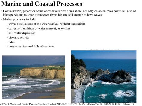 PPT - Marine and Coastal Processes PowerPoint Presentation, free download - ID:758678