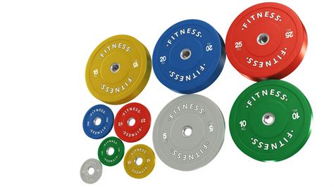 3D Olympic Barbell Plates - TurboSquid 1828195