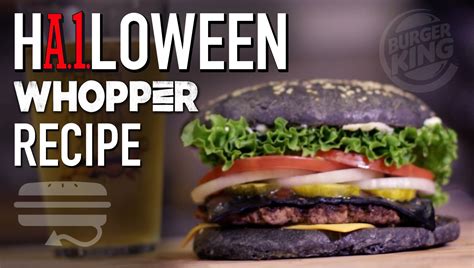 HOW TO MAKE Burger King | A.1. Halloween Whopper Copycat Recipe | He... | Burger, Recipes, How ...