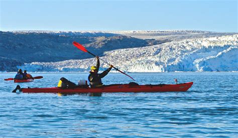 Kayaking Greenland. A week paddling among icebergs and glaciers.