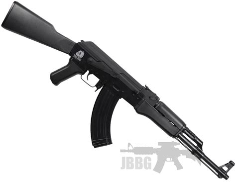Bulldog AK47 Sportline Airsoft Gun Black - Trimex Wholesale UK