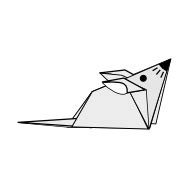 Origami Mouse Instructions - Tavin's Origami