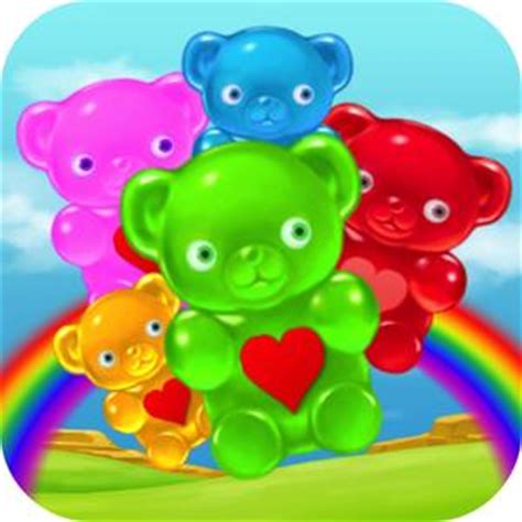 Gummy Bear Match Three Blitz Hd - Free Game With Happy, Cute And Hearty Gummi Bears For The ...