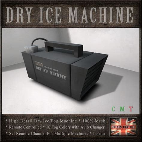 Second Life Marketplace - Fog Dry Ice Smoke Machine