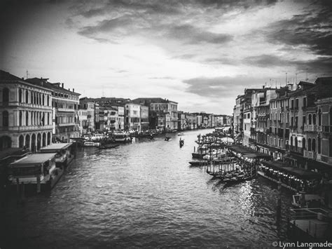 Venice Photography black white venice print grand canal