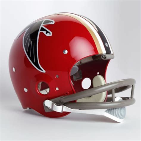 Riddell Atlanta Falcons Red 1966-1969 Throwback Suspension Full-Size Helmet - NFLShop.com